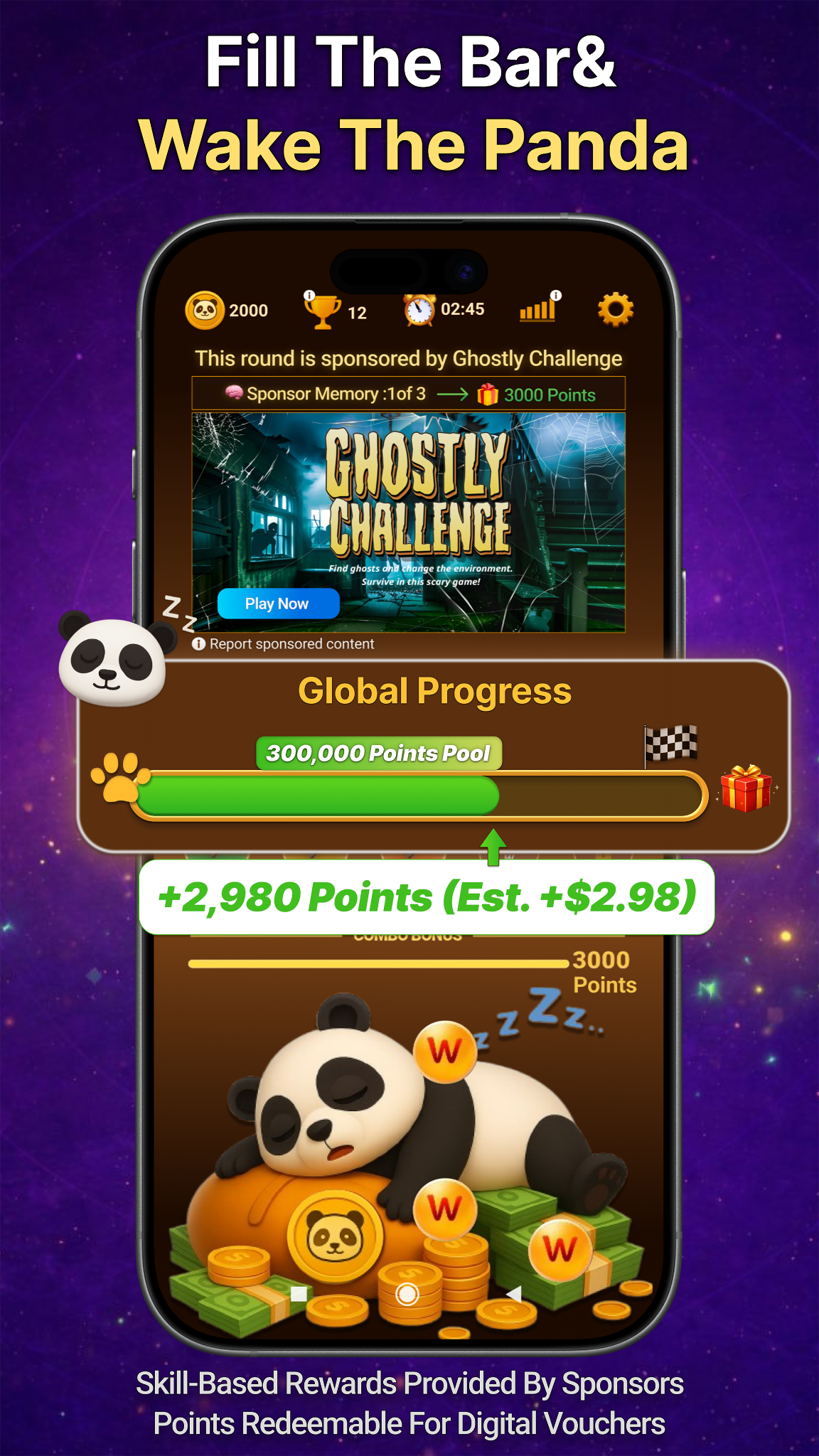 Build global progress and points